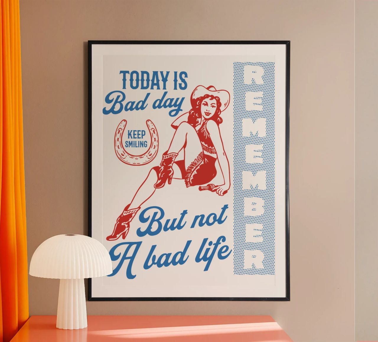 Oggi è una brutta giornata, ma non una brutta vita poster da Gunawan Rb