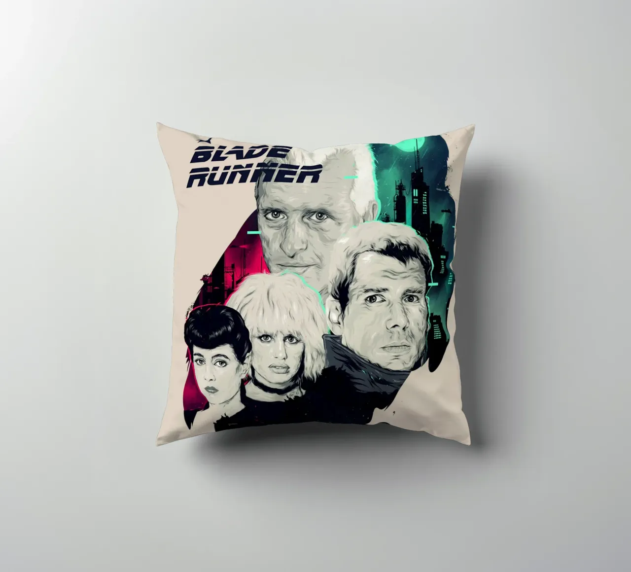 Blade Runner Owl decorative cushion by Junkie Movie 2