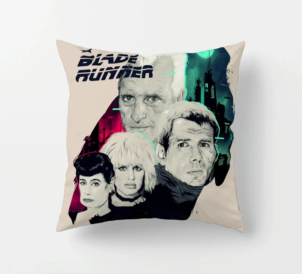Blade Runner Owl decorative cushion by Junkie Movie 2