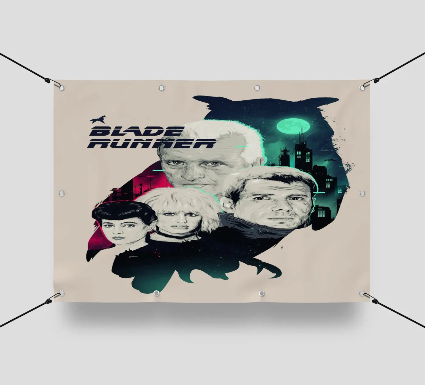 Blade-Runner-Eule PVC Plane von Junkie Movie 2