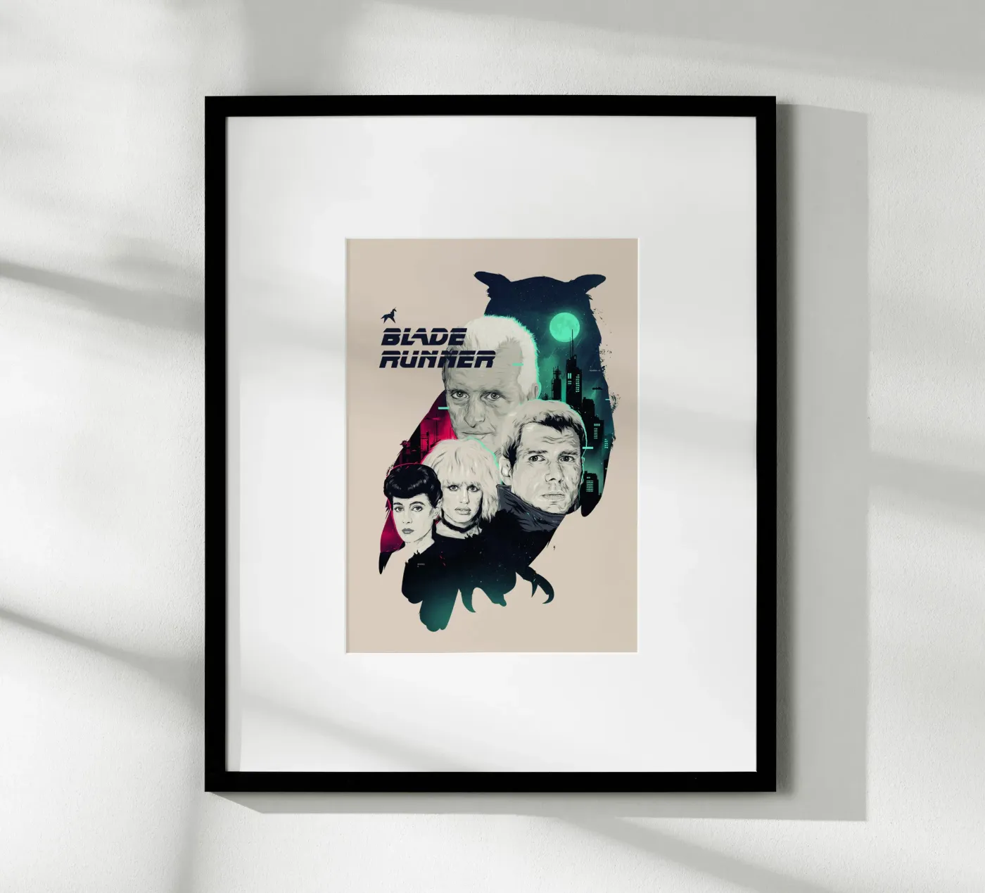 Blade Runner Owl Poster von Junkie Movie 2