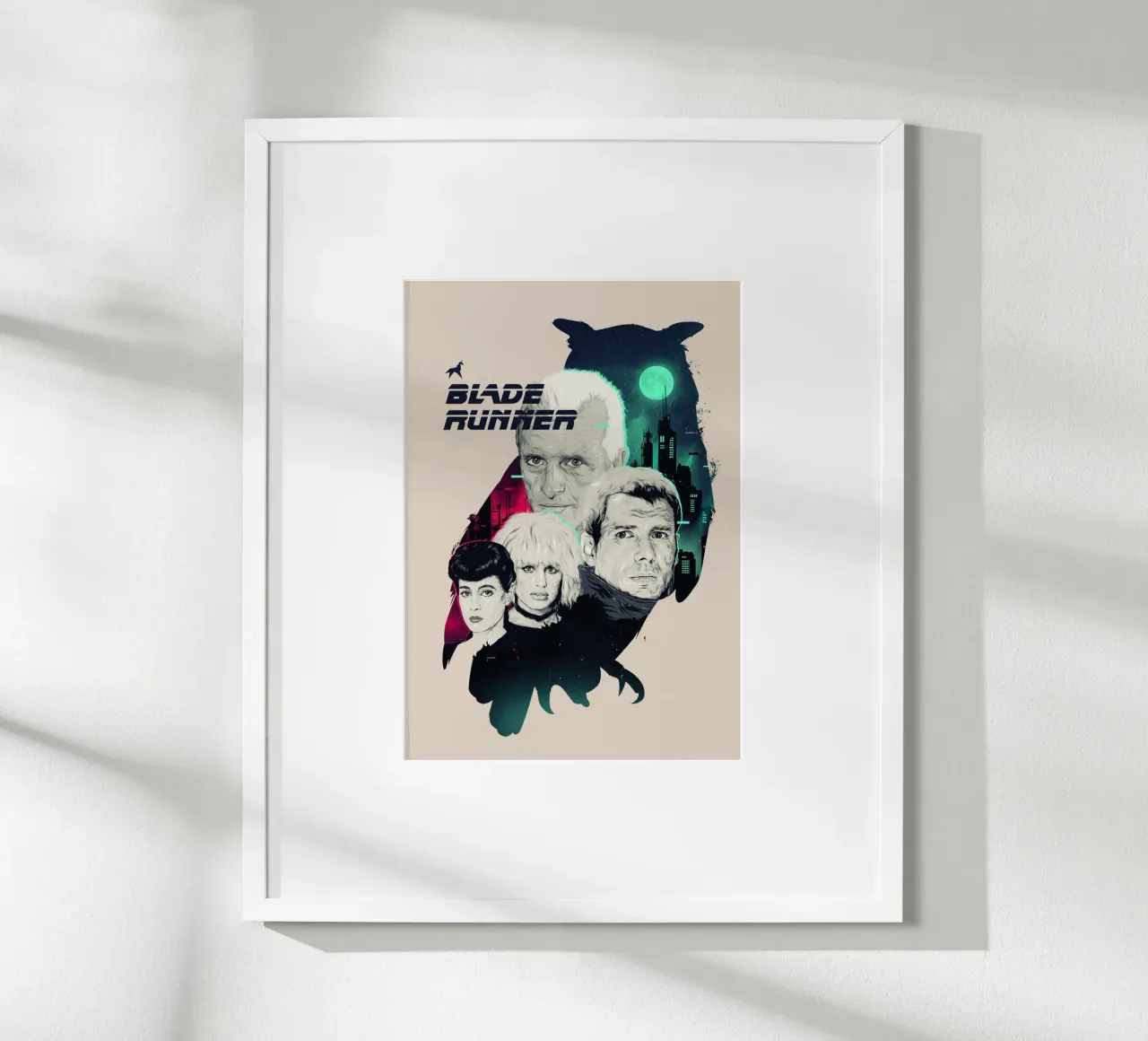 Gufo Blade Runner carta hahnemühle da Junkie Movie 2