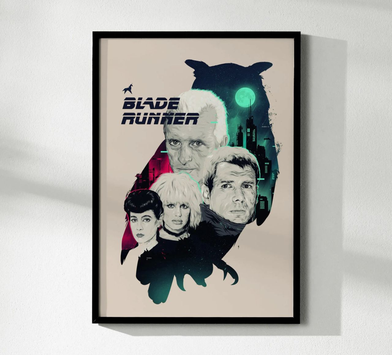 Blade-Runner-Eule Poster von Junkie Movie 2