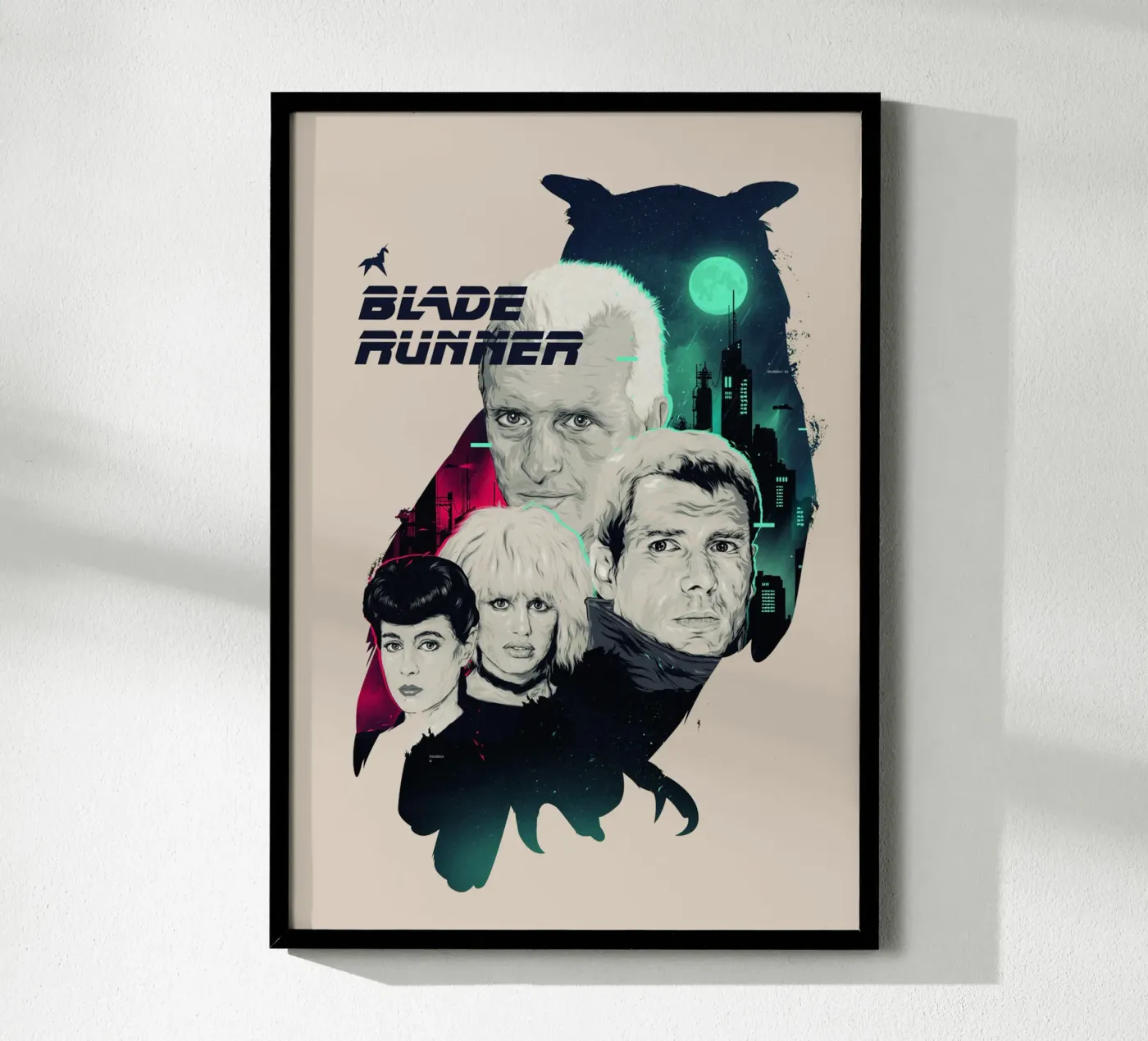 Blade Runner Owl Poster von Junkie Movie 2