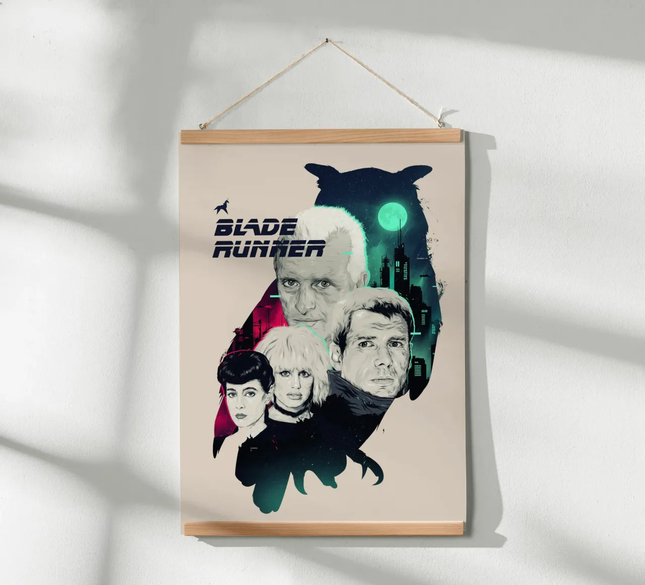 Gufo Blade Runner poster da Junkie Movie 2