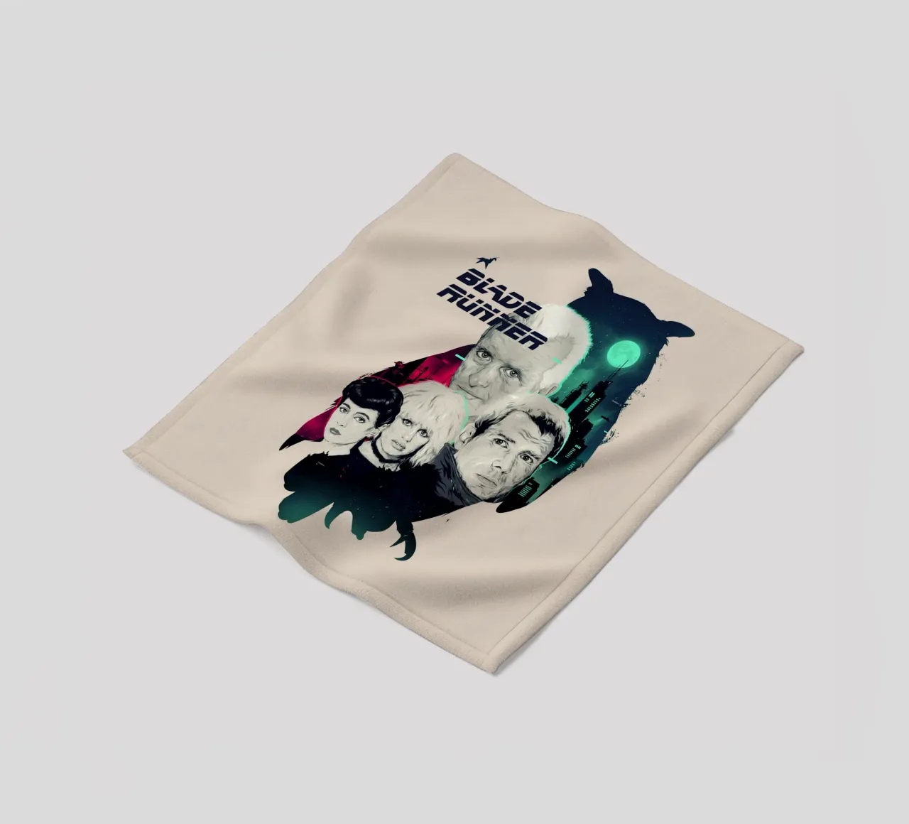 Blade-Runner-Eule Fleecedecke von Junkie Movie 2