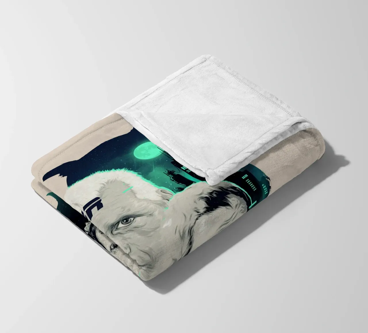Blade-Runner-Eule Fleecedecke von Junkie Movie 2