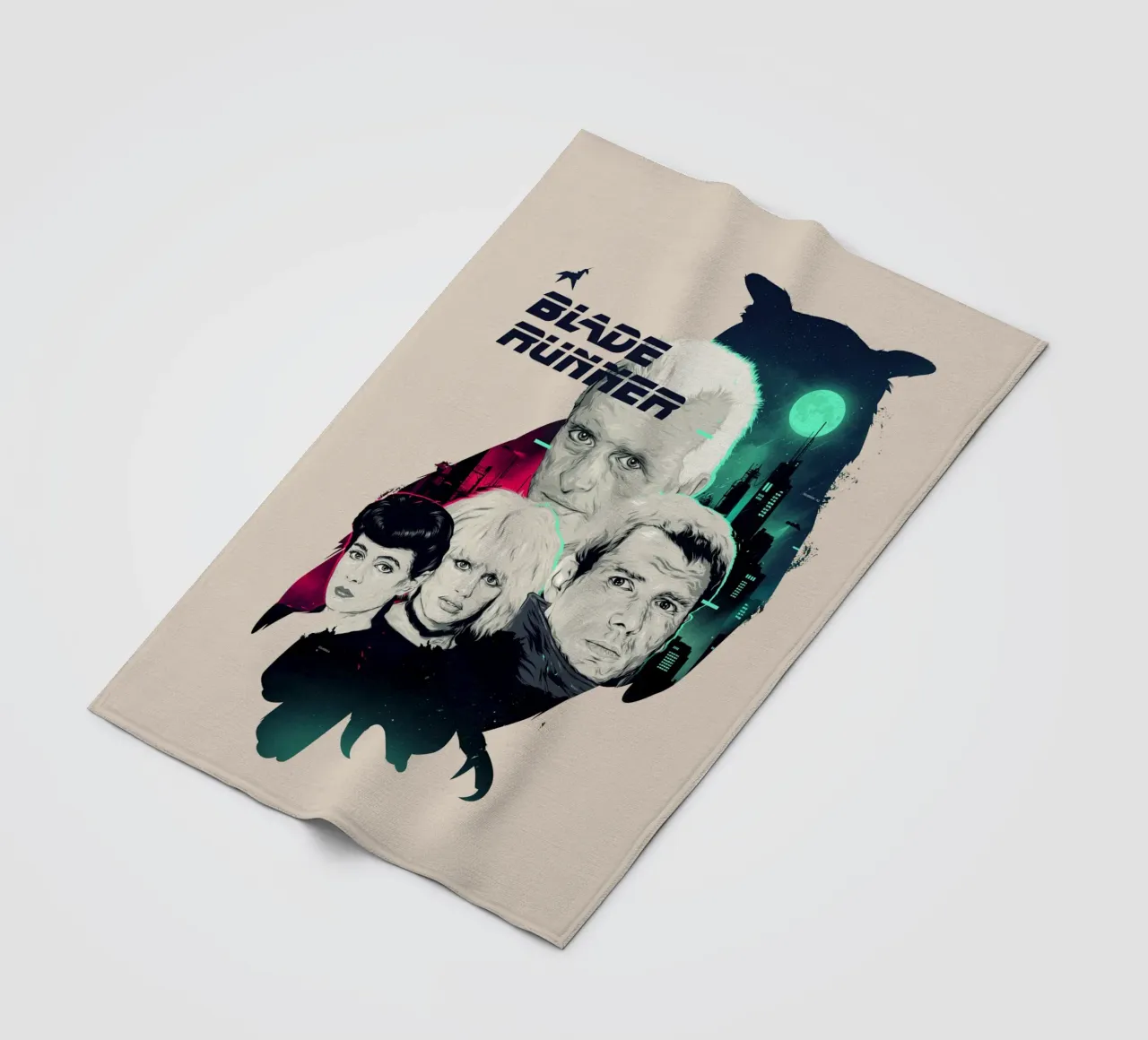 Blade Runner Uil fleecedeken van Junkie Movie 2