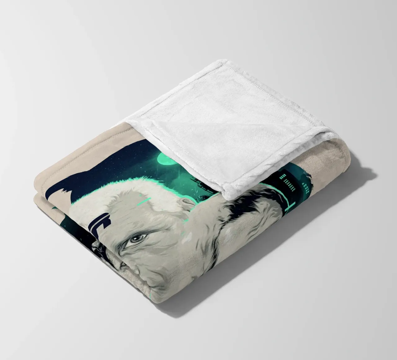 Blade-Runner-Eule Fleecedecke von Junkie Movie 2