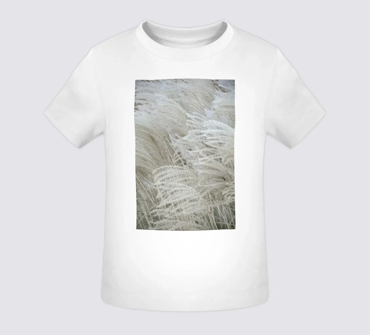 White Beige Boho Dreams baby t-shirt by Studio Nahili