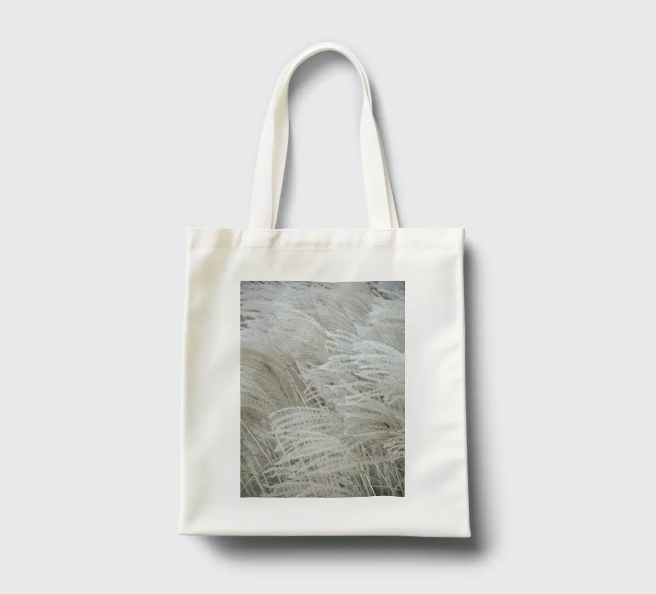 White Beige Boho Dreams borsa in juta da Studio Nahili