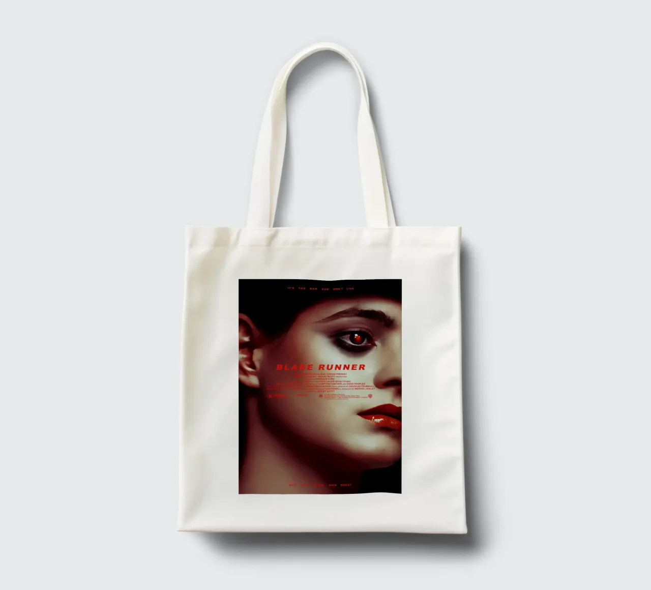 Blade Runner È un peccato che non possa vivere borsa in juta da Junkie Movie 2