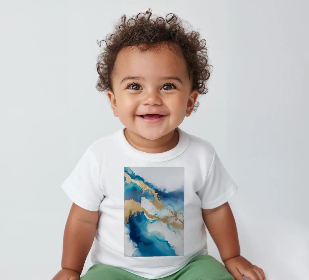 Azure Rift Shine Baby T-Shirt von Monarch Arc
