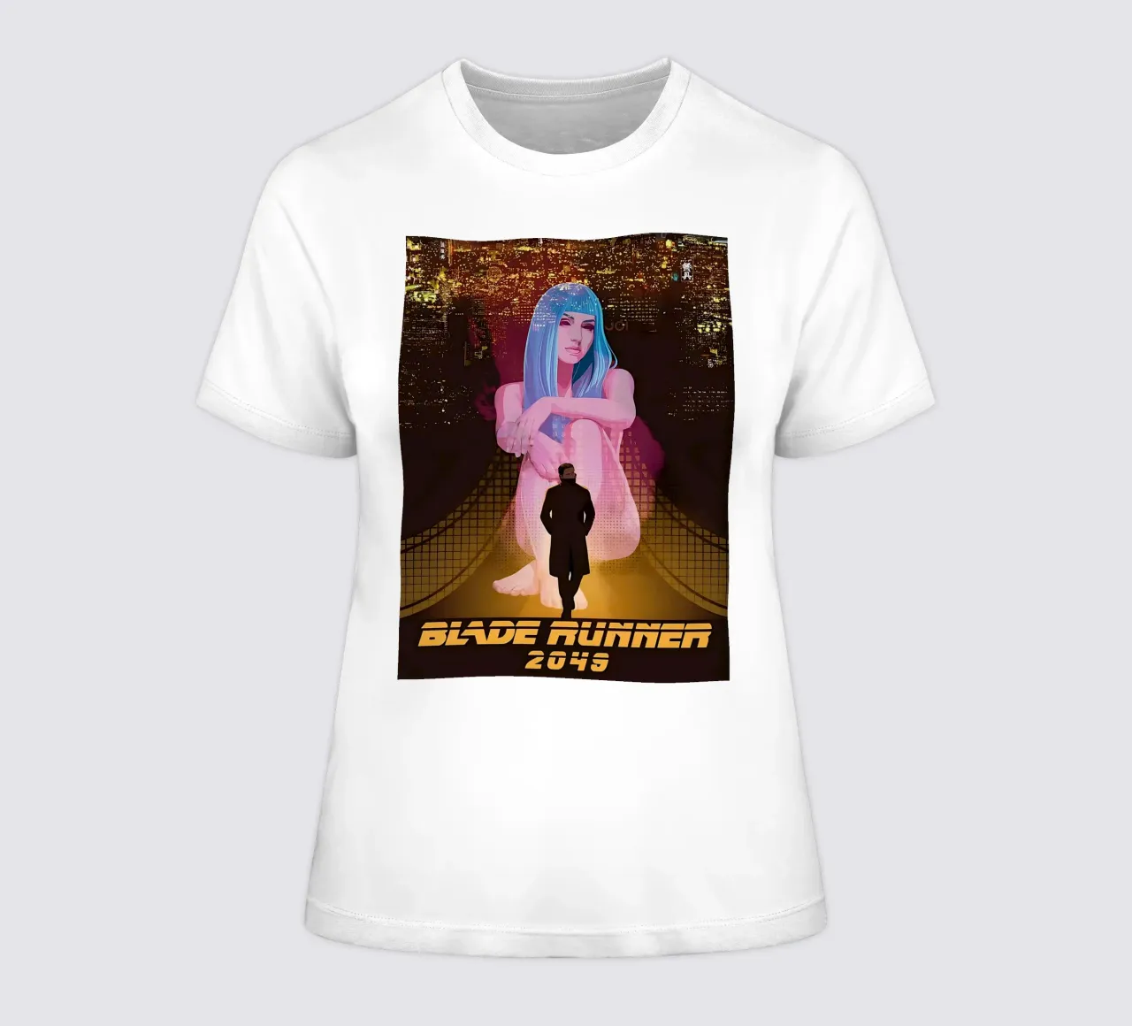 Blade Runner 2049 women's fitted t-shirt by Junkie Movie 2