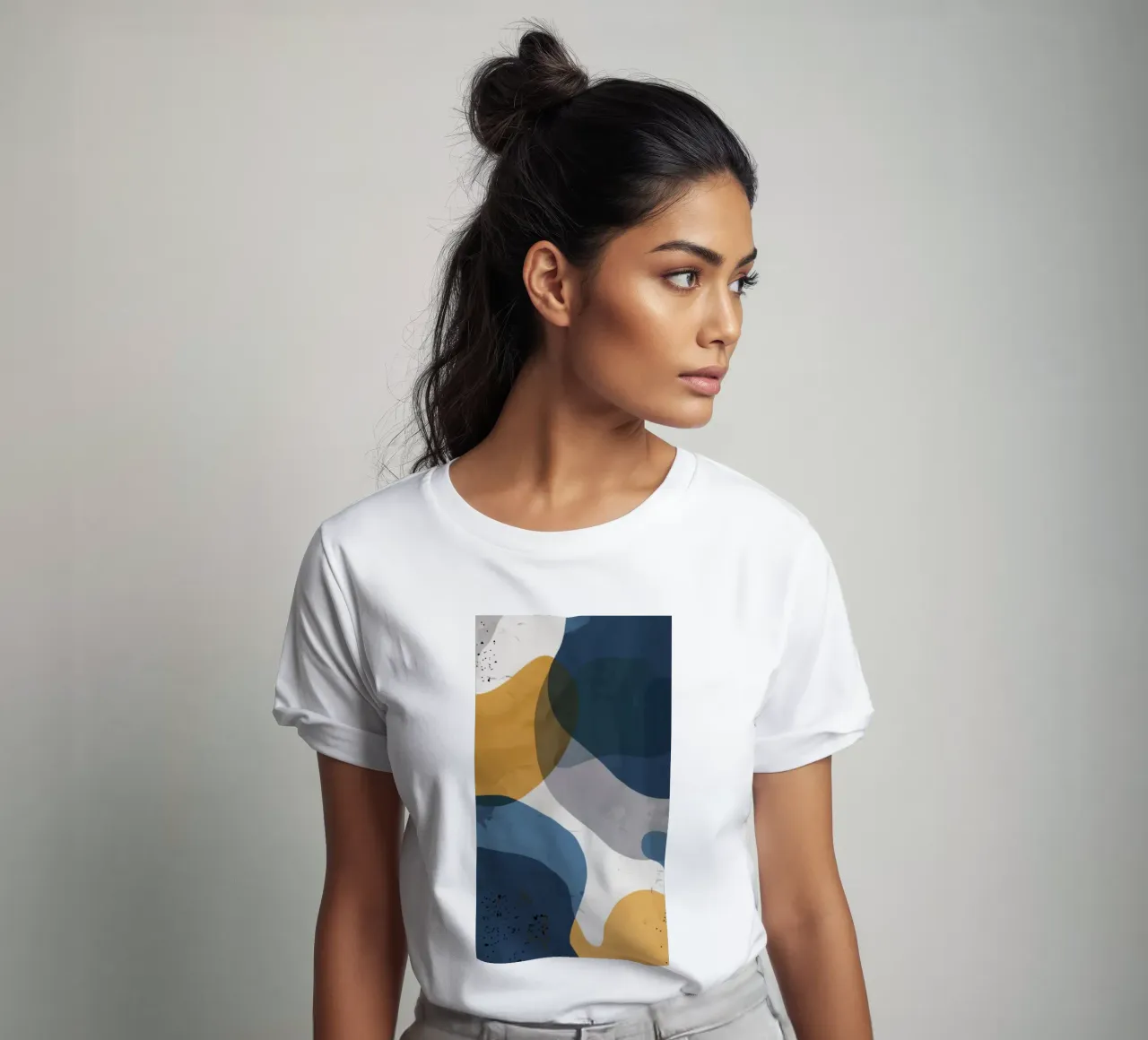 Overlap Aura Flow t-shirt van Monarch Arc