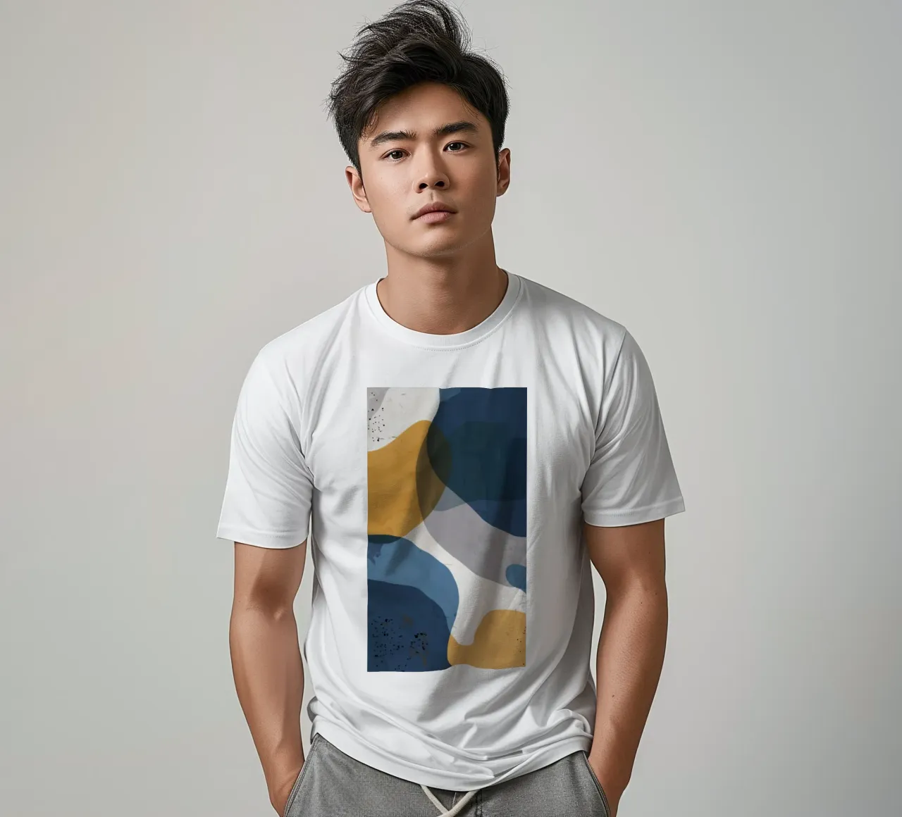 Overlap Aura Flow t-shirt van Monarch Arc