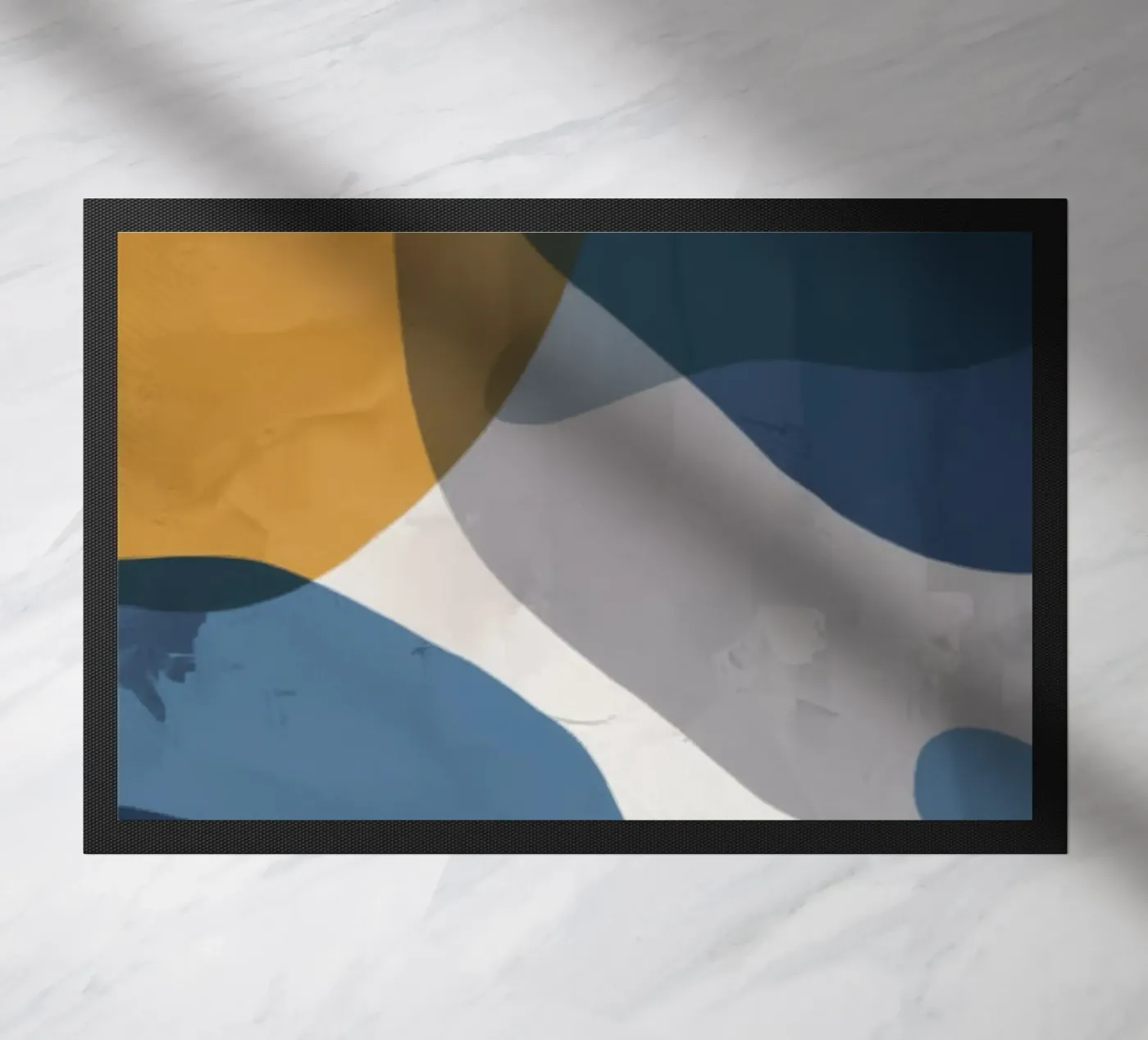 Overlap Aura Flow doormat by Monarch Arc