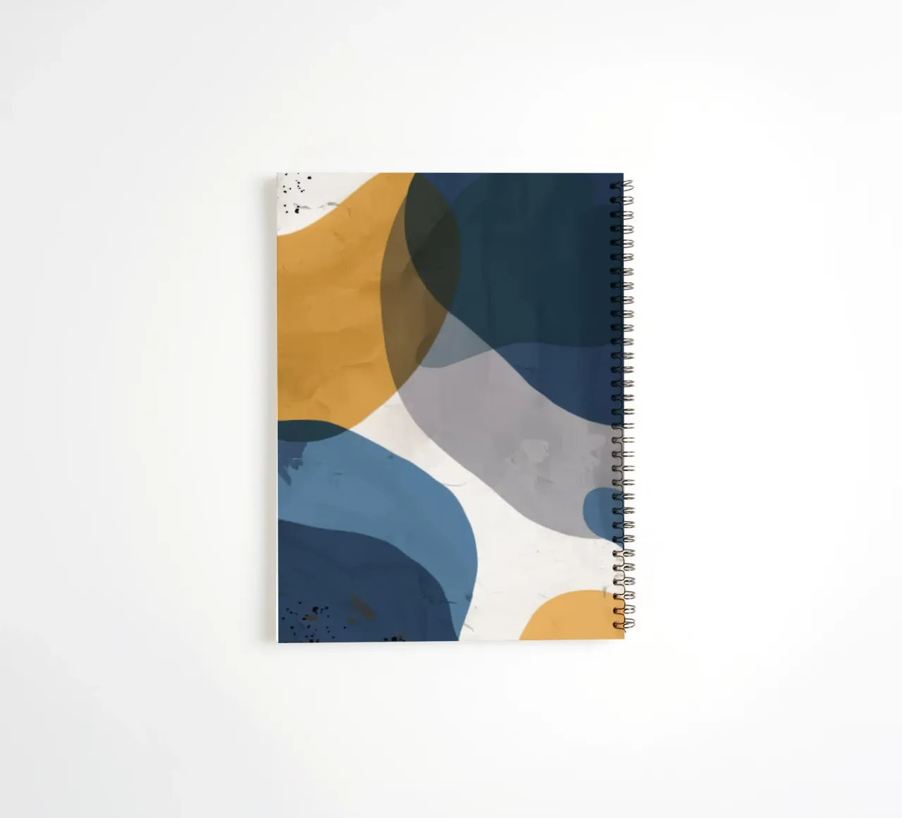 Overlap Aura Flow spiral notebook by Monarch Arc