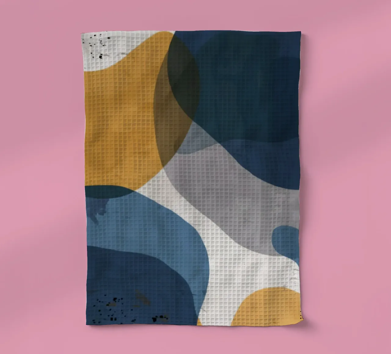 Overlap Aura Flow tea towel by Monarch Arc