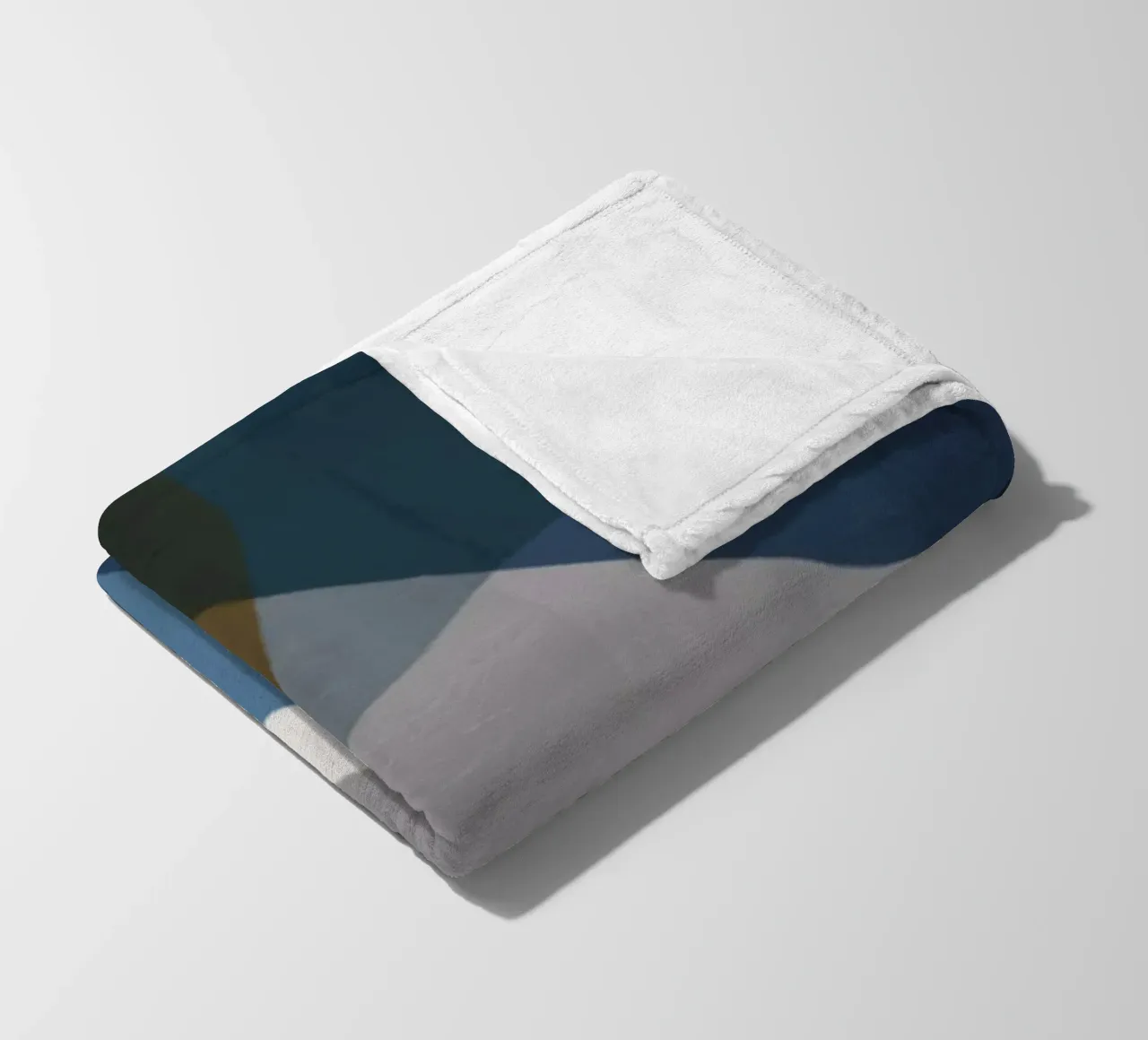 Overlap Aura Flow fleece blanket by Monarch Arc