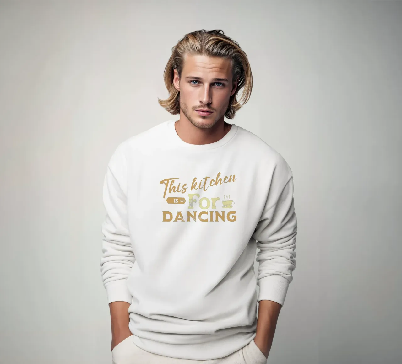 Questa cucina è per ballare felpa da Gunawan Rb