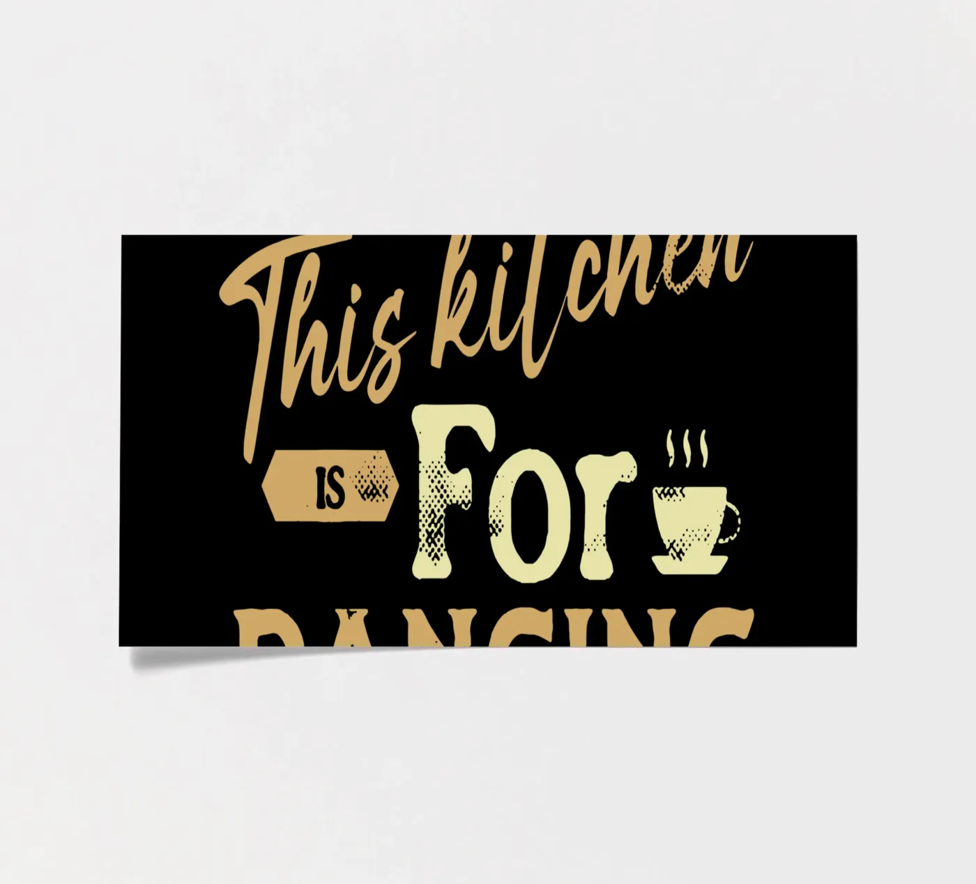 This Kitchen Is For Dancing sticker sheet by Gunawan Rb