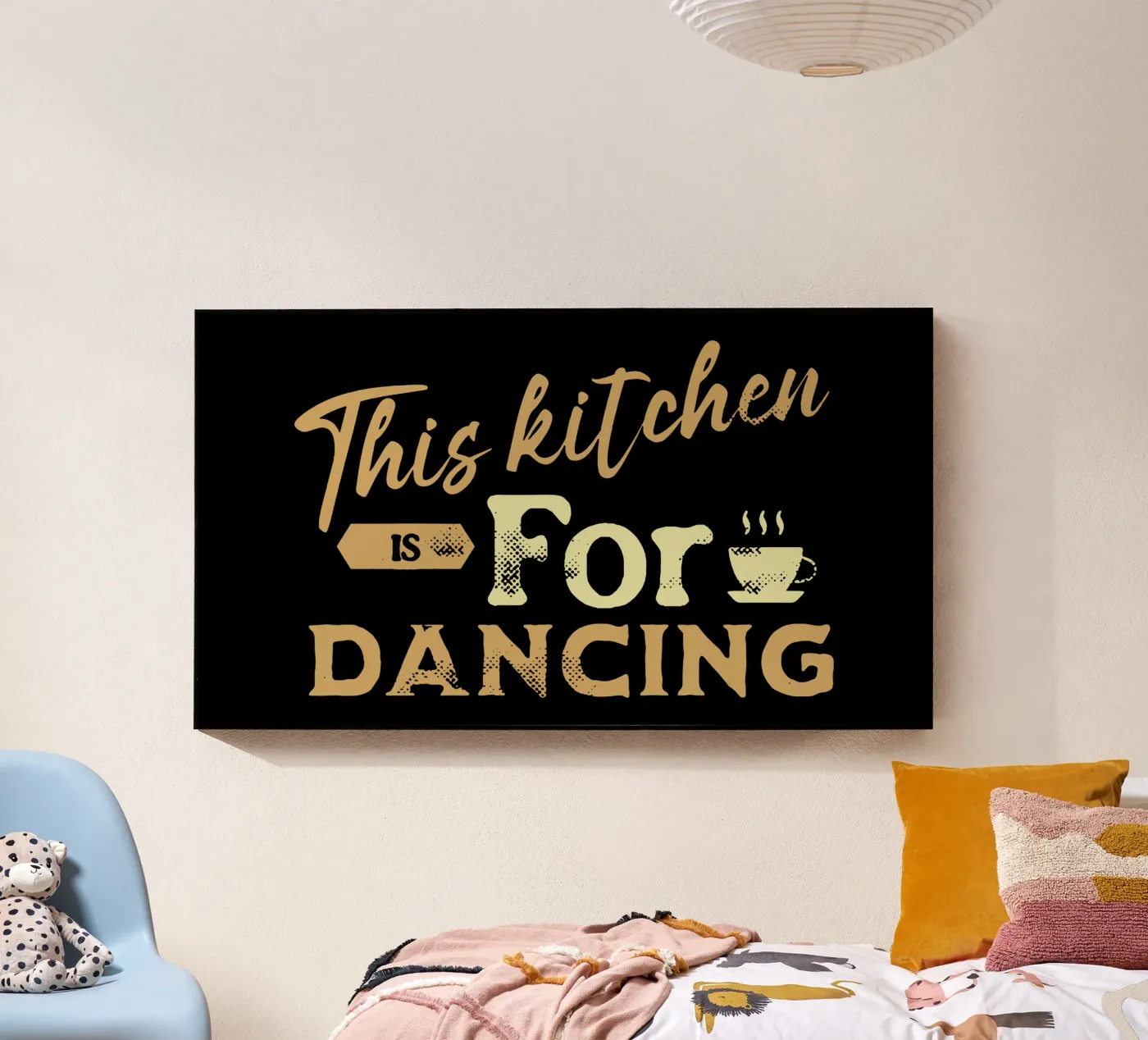 Questa cucina è per ballare plexiglass da Gunawan Rb