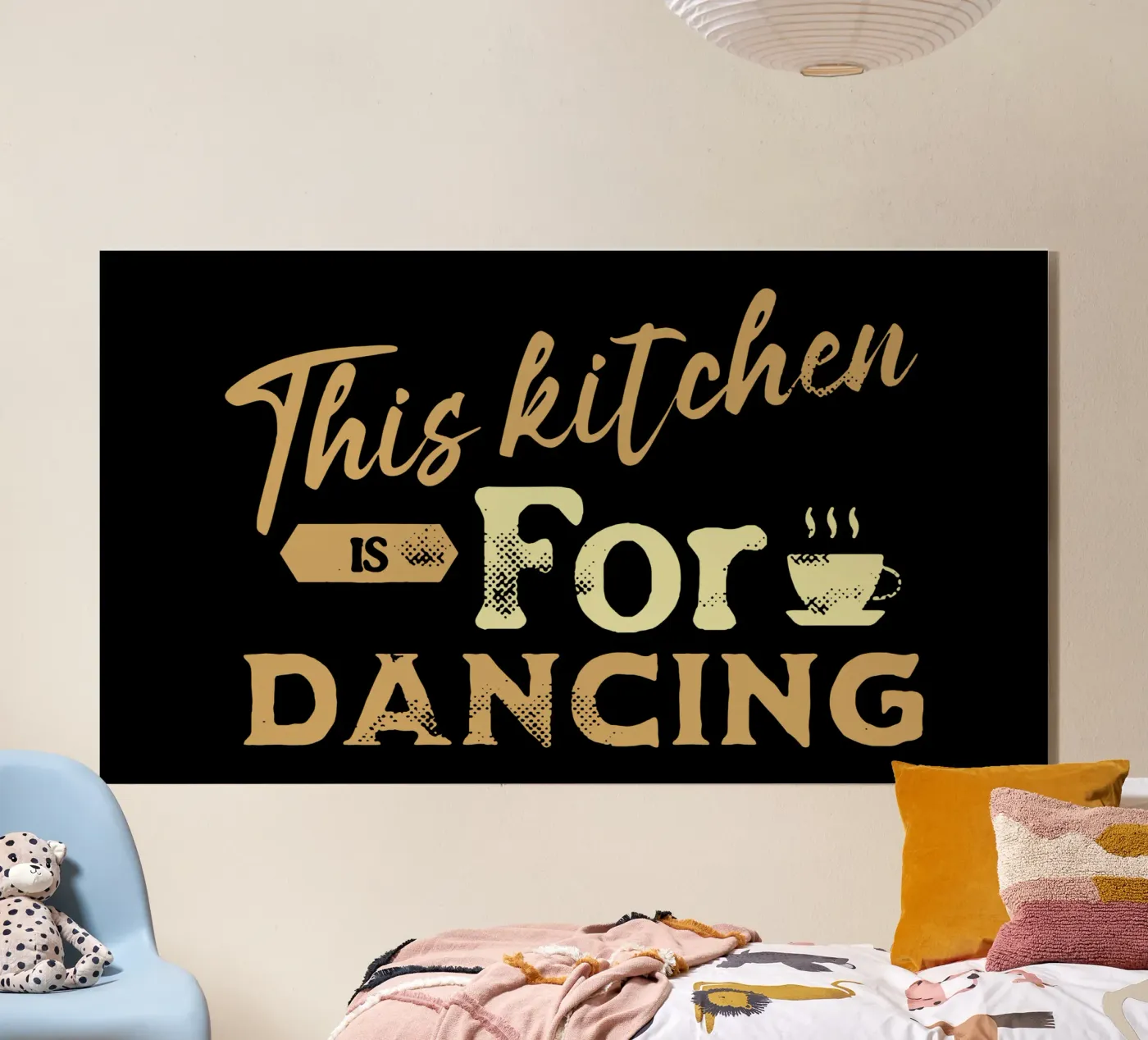 Questa cucina è per ballare plexiglass da Gunawan Rb