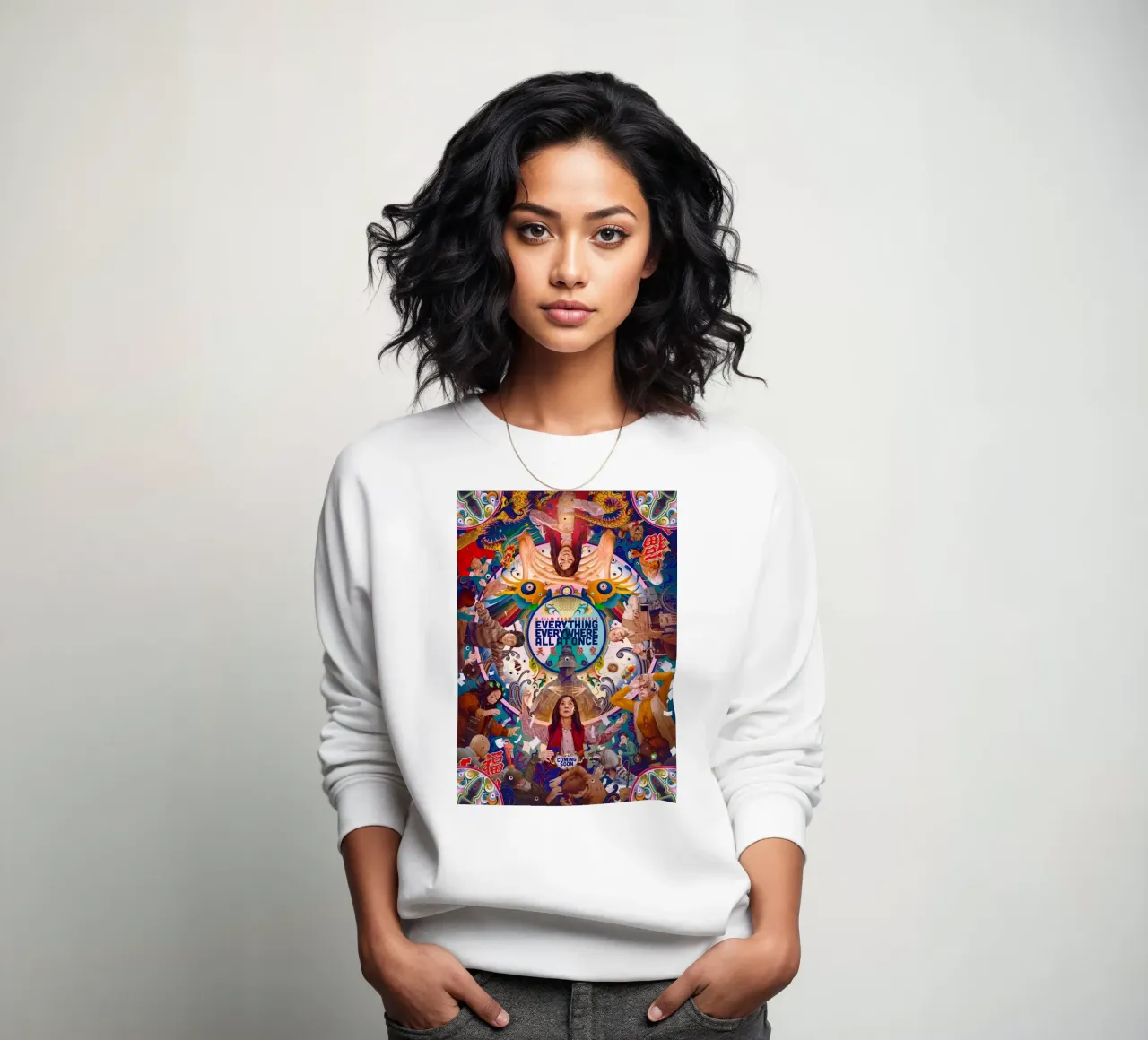 Alles Overal Tegelijk Nr.1 sweatshirt van Junkie Movie 2