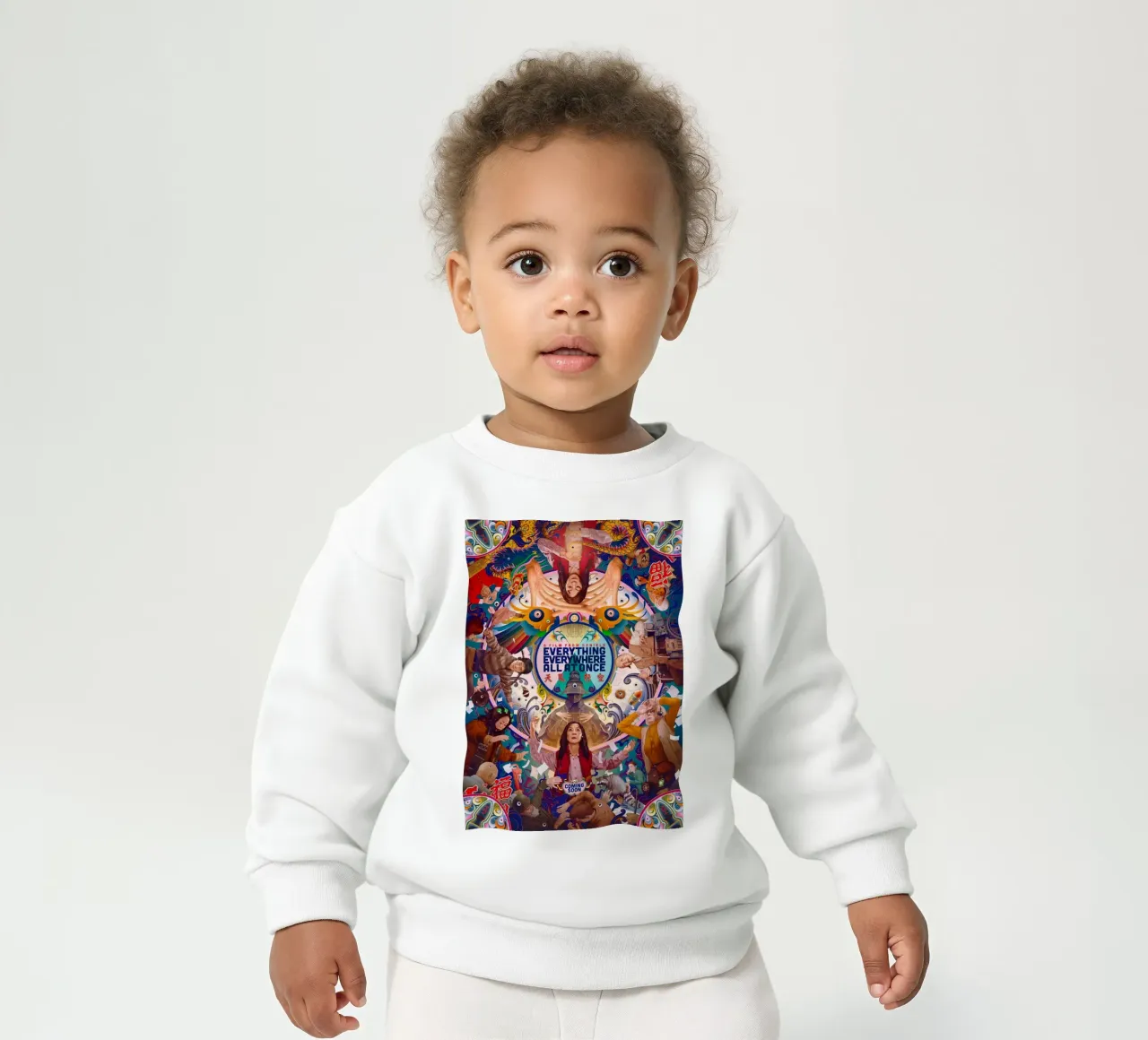 Everything Everywhere All At Once No.1 baby sweatshirt by Junkie Movie 2
