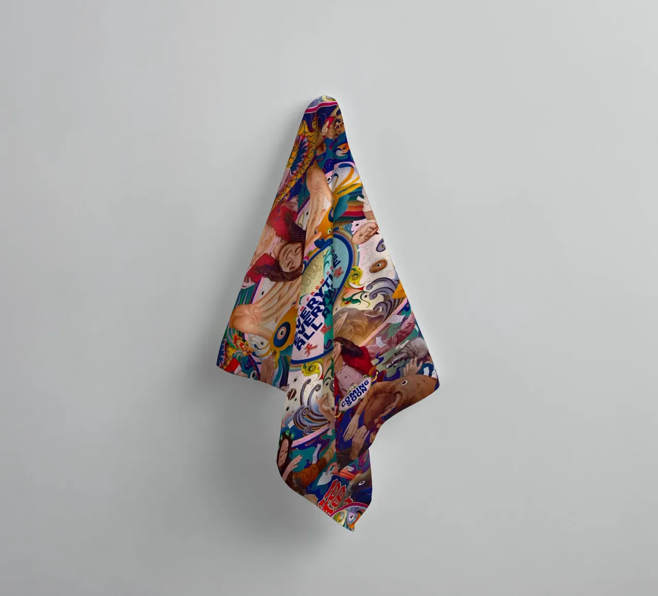 Everything Everywhere All At Once No.1 towel by Junkie Movie 2