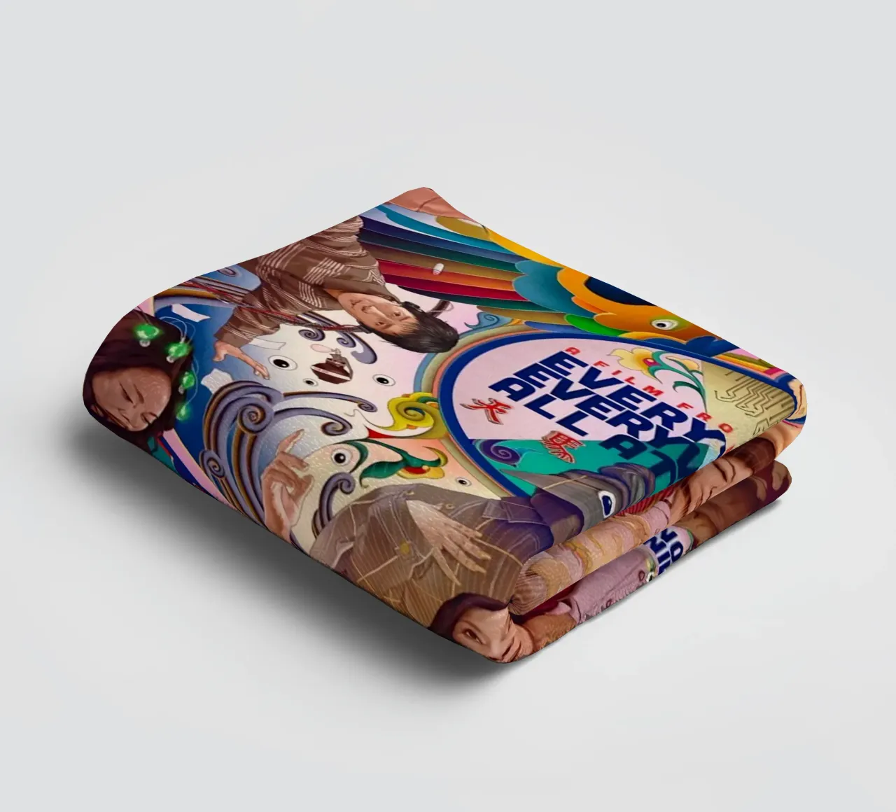 Everything Everywhere All At Once No.1 towel by Junkie Movie 2