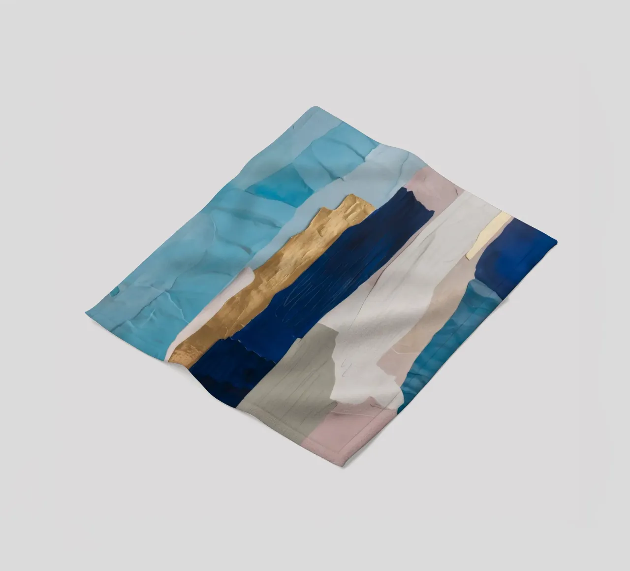 Patchwork Drift Stack Fleecedecke von Monarch Arc