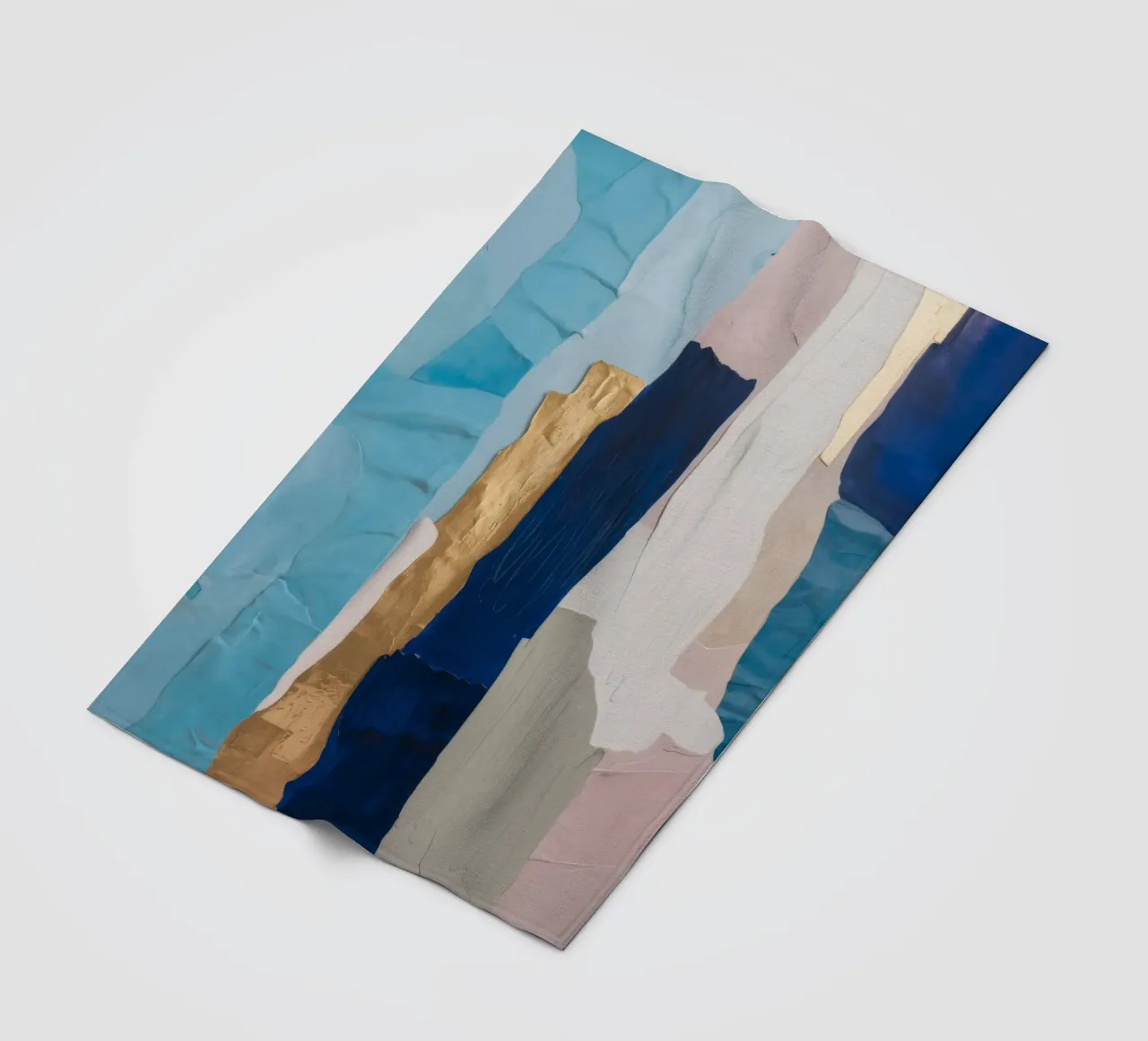 Patchwork Drift Stack Fleecedecke von Monarch Arc