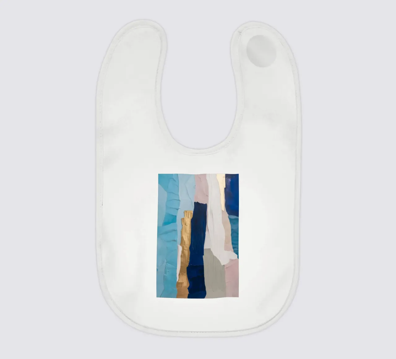 Patchwork Drift Stack Babylätzchen von Monarch Arc