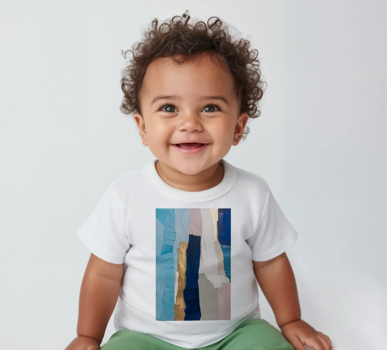 Patchwork Drift Stack t-shirt pour bébé de Monarch Arc