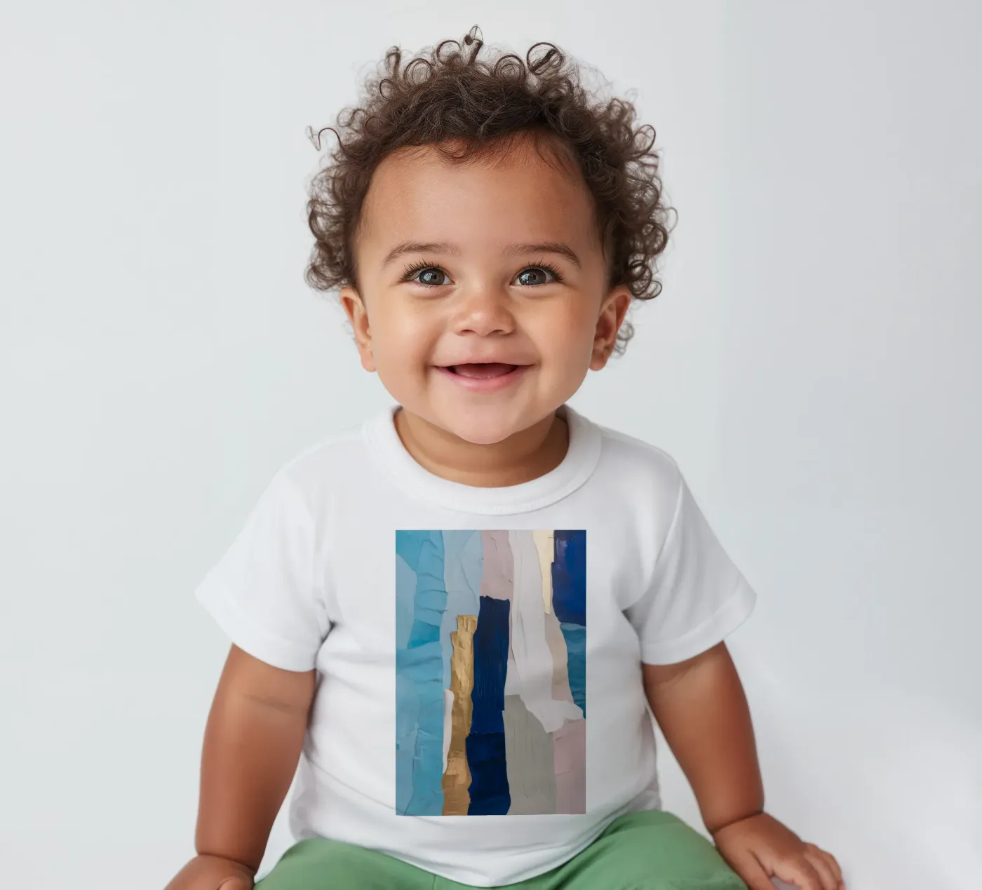 Patchwork Drift Stack t-shirt pour bébé de Monarch Arc