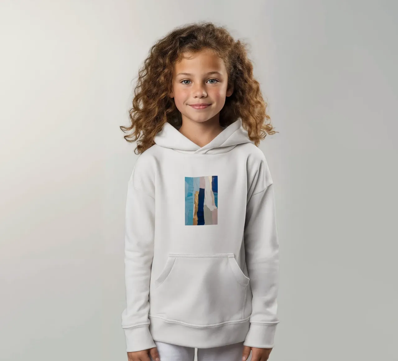 Patchwork Drift Stack Kinder Hoodie von Monarch Arc