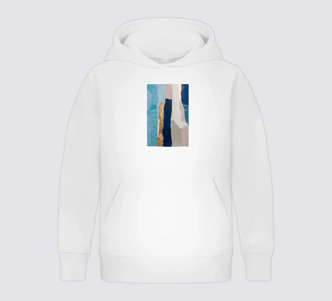 Patchwork Drift Stack Kinder Hoodie von Monarch Arc