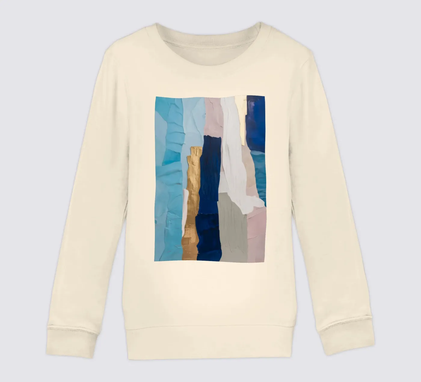 Patchwork Drift Stack Kinder Sweatshirt von Monarch Arc
