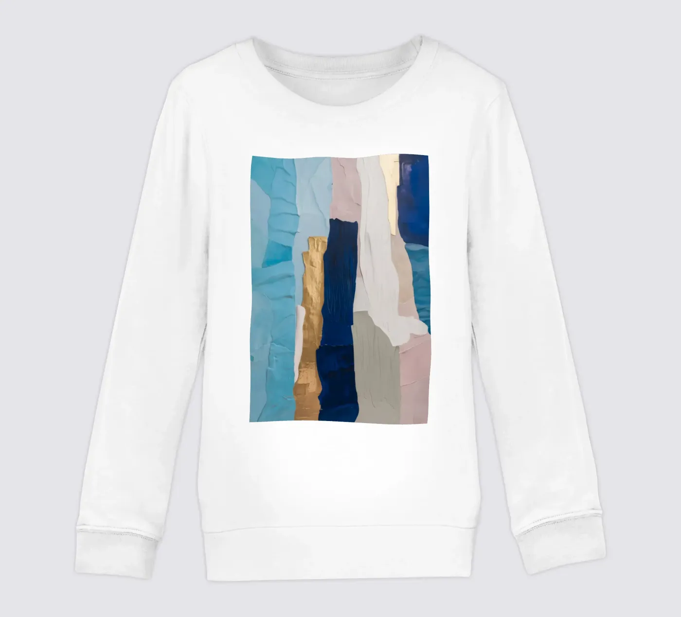 Patchwork Drift Stack Kinder Sweatshirt von Monarch Arc