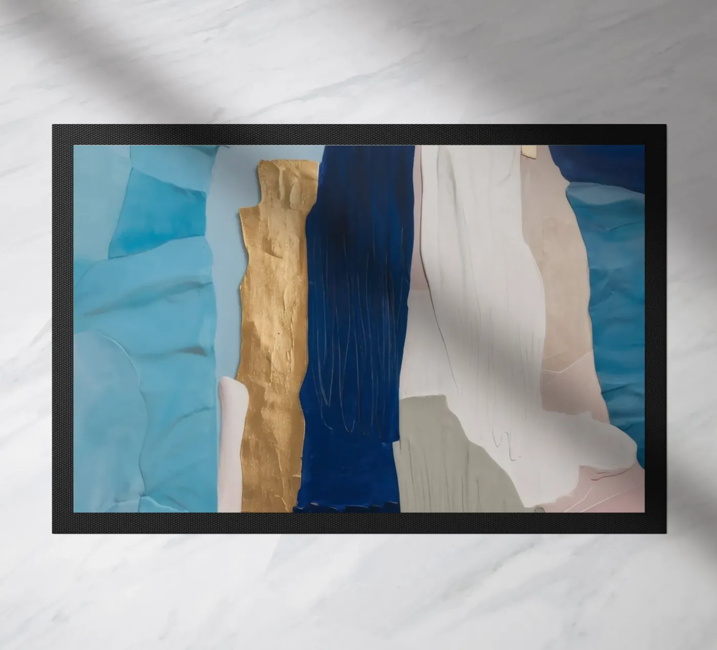 Patchwork Drift Stack doormat by Monarch Arc