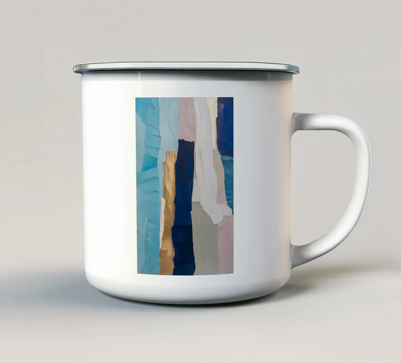 Pila Patchwork Drift tazza in smalto da Monarch Arc