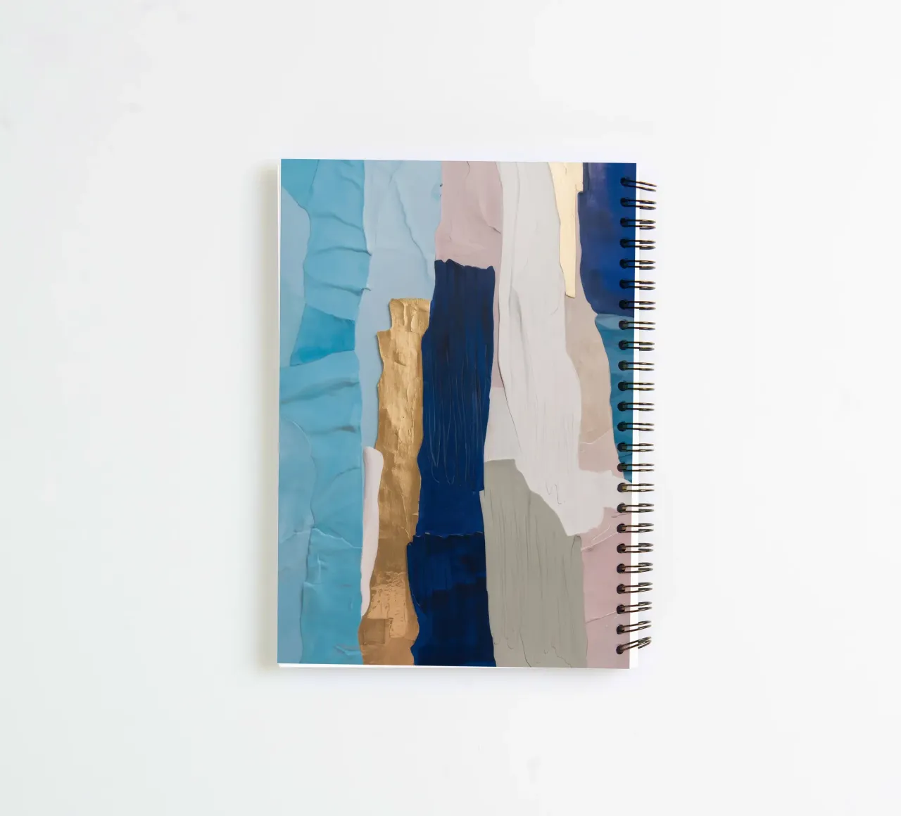 Patchwork Drift Stack spiral notebook by Monarch Arc