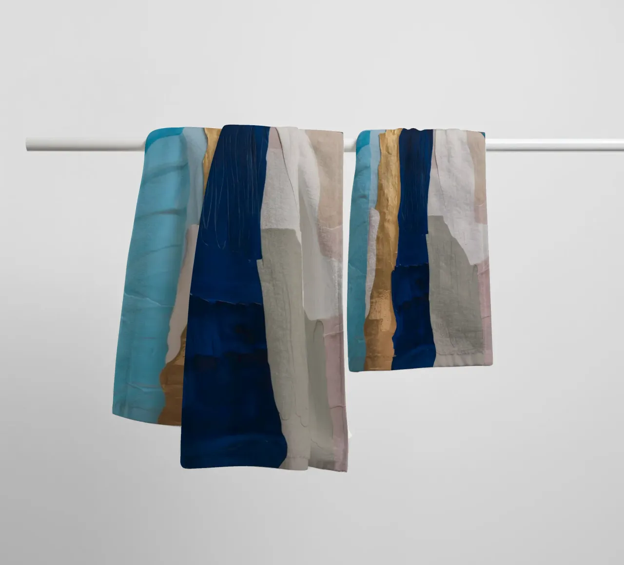 Patchwork stapel badhanddoek van Monarch Arc