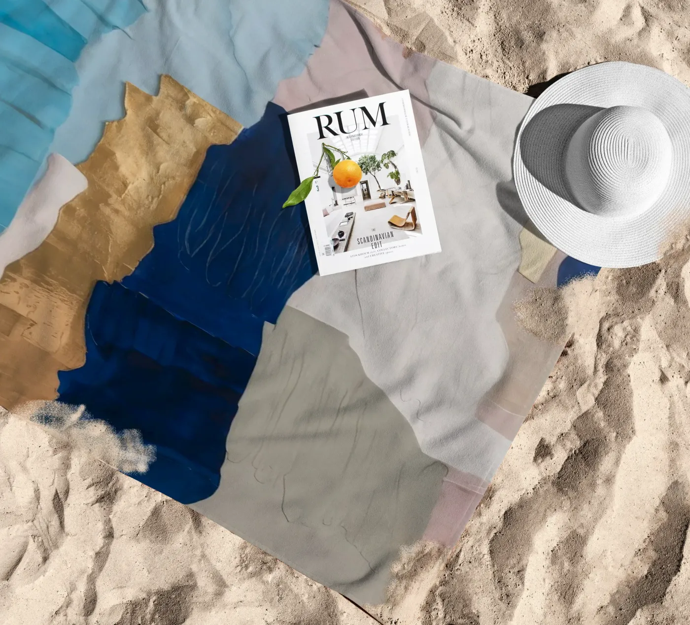 Patchwork Drift Stack serviette de plage de Monarch Arc