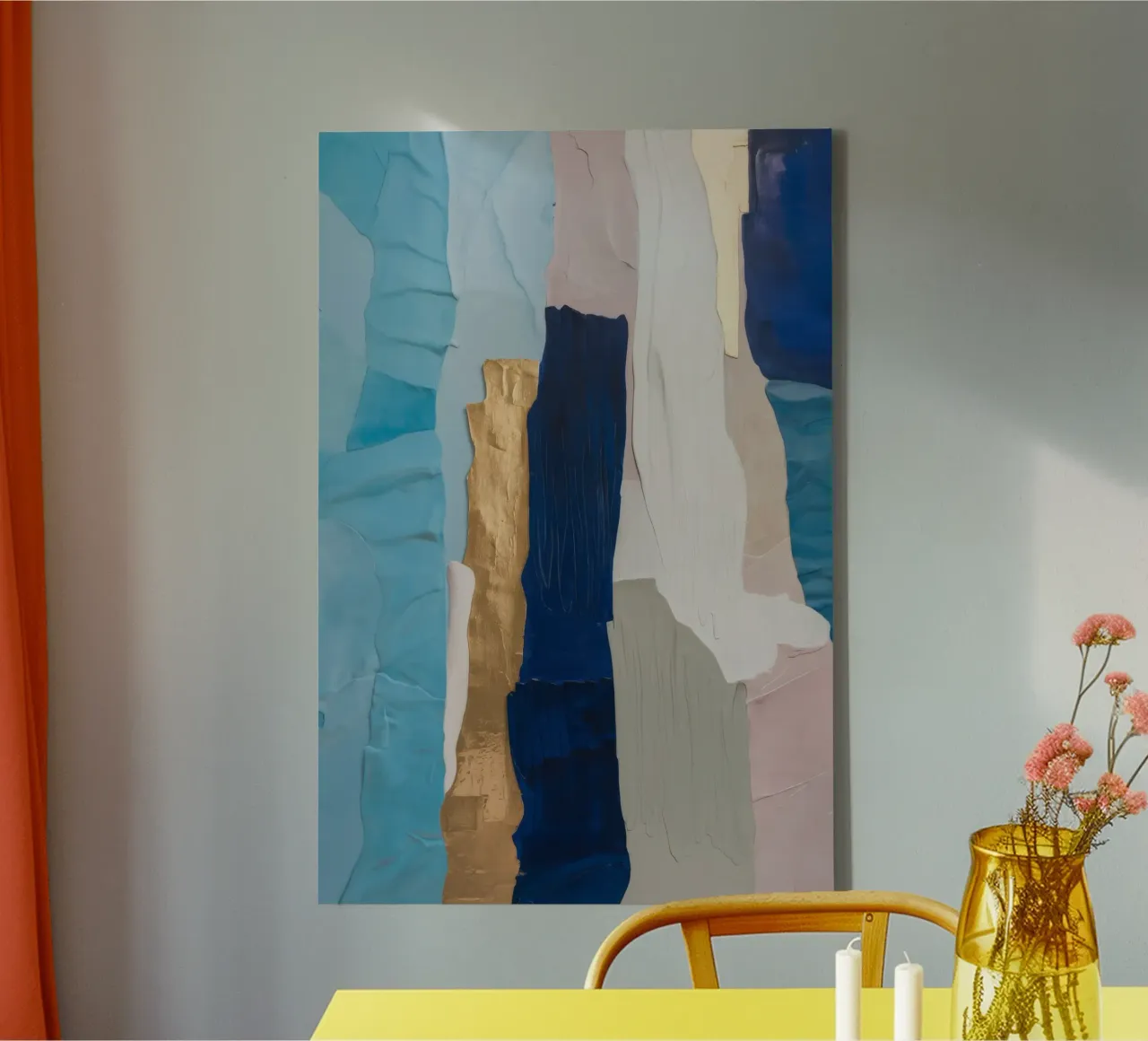 Patchwork Drift Stack canvas by Monarch Arc