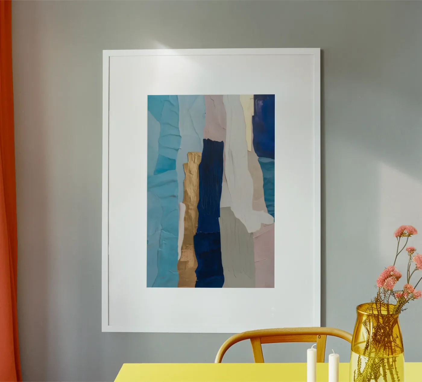 Patchwork Drift Stack Poster von Monarch Arc