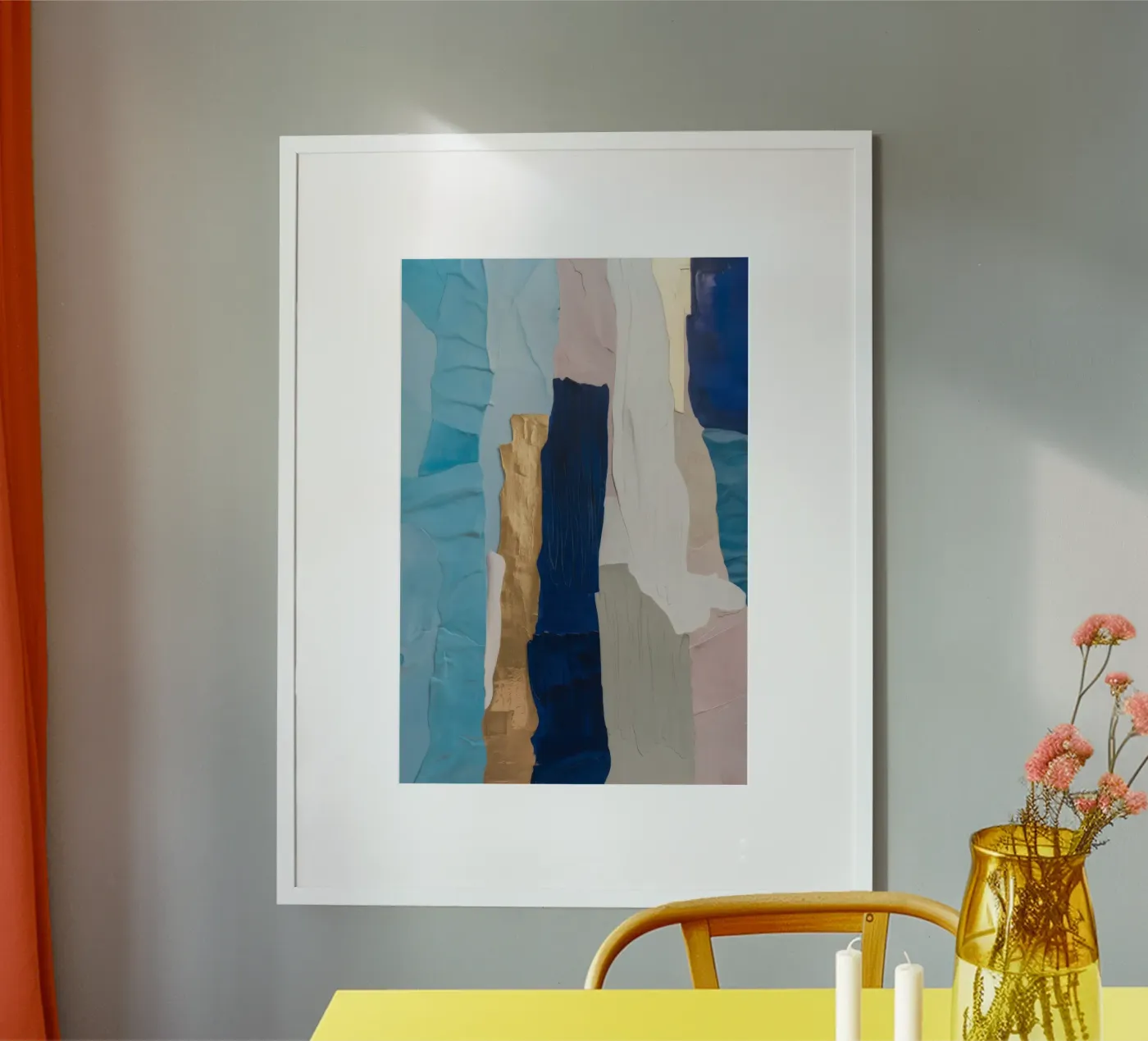 Patchwork Drift Stack poster van Monarch Arc