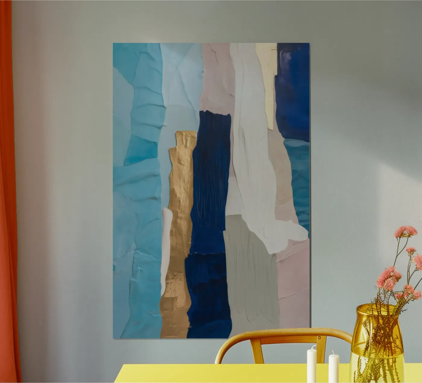 Patchwork Drift Stack poster van Monarch Arc